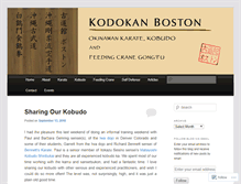 Tablet Screenshot of kodokanboston.org